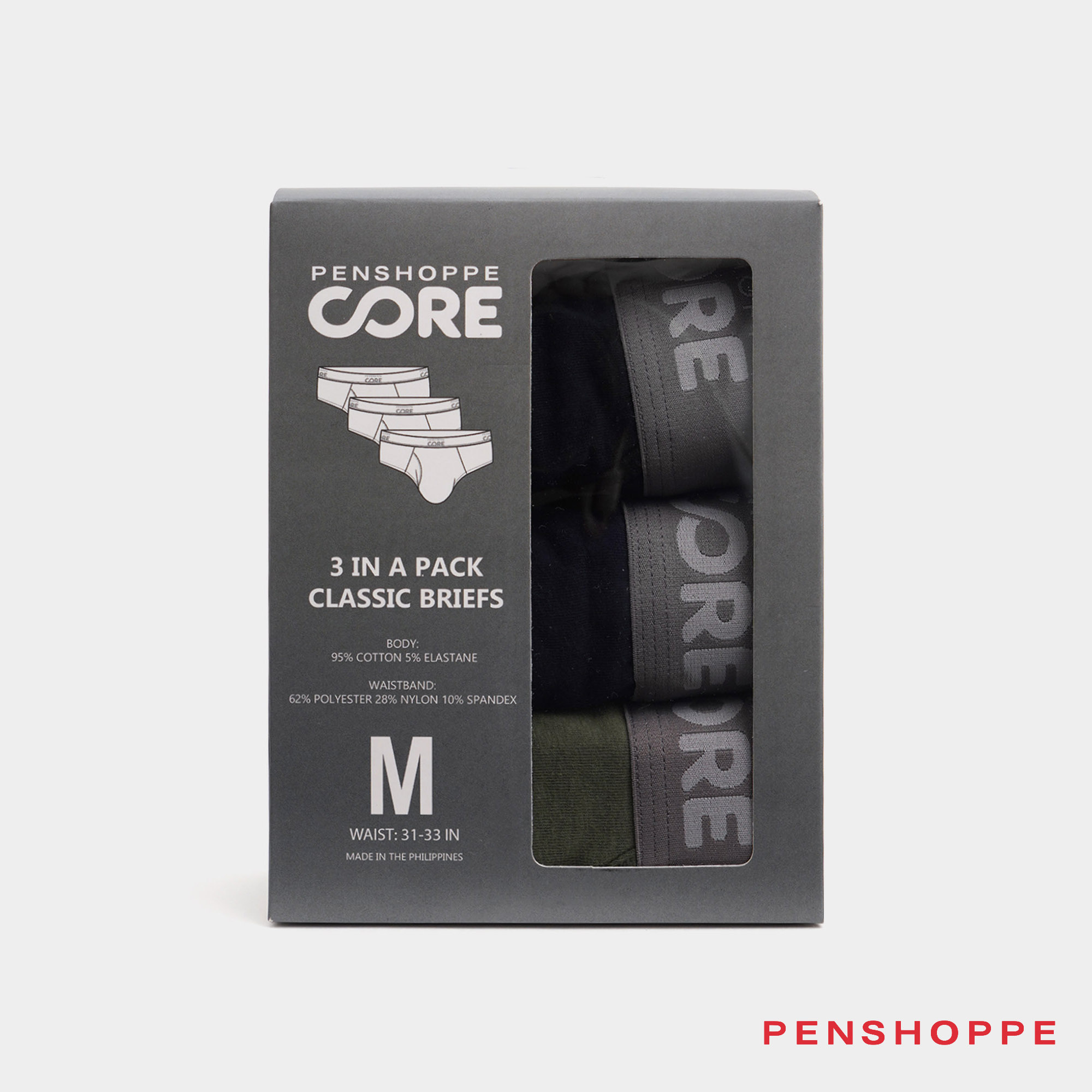 Penshoppe Core Men's Classic Briefs