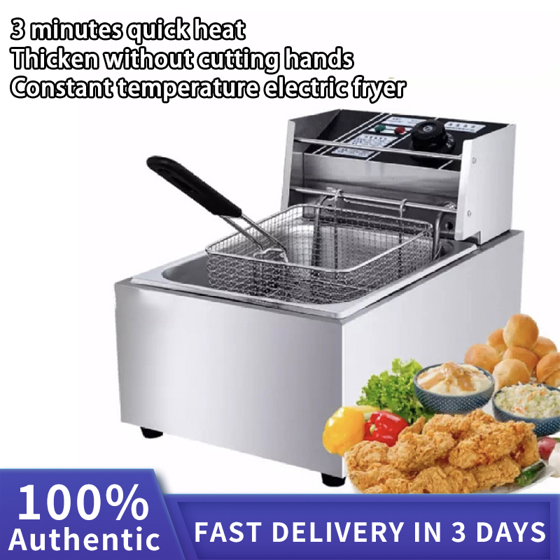 Electric Fryer for Potato Chips Chicken Fish Fryer Cateringkitchen