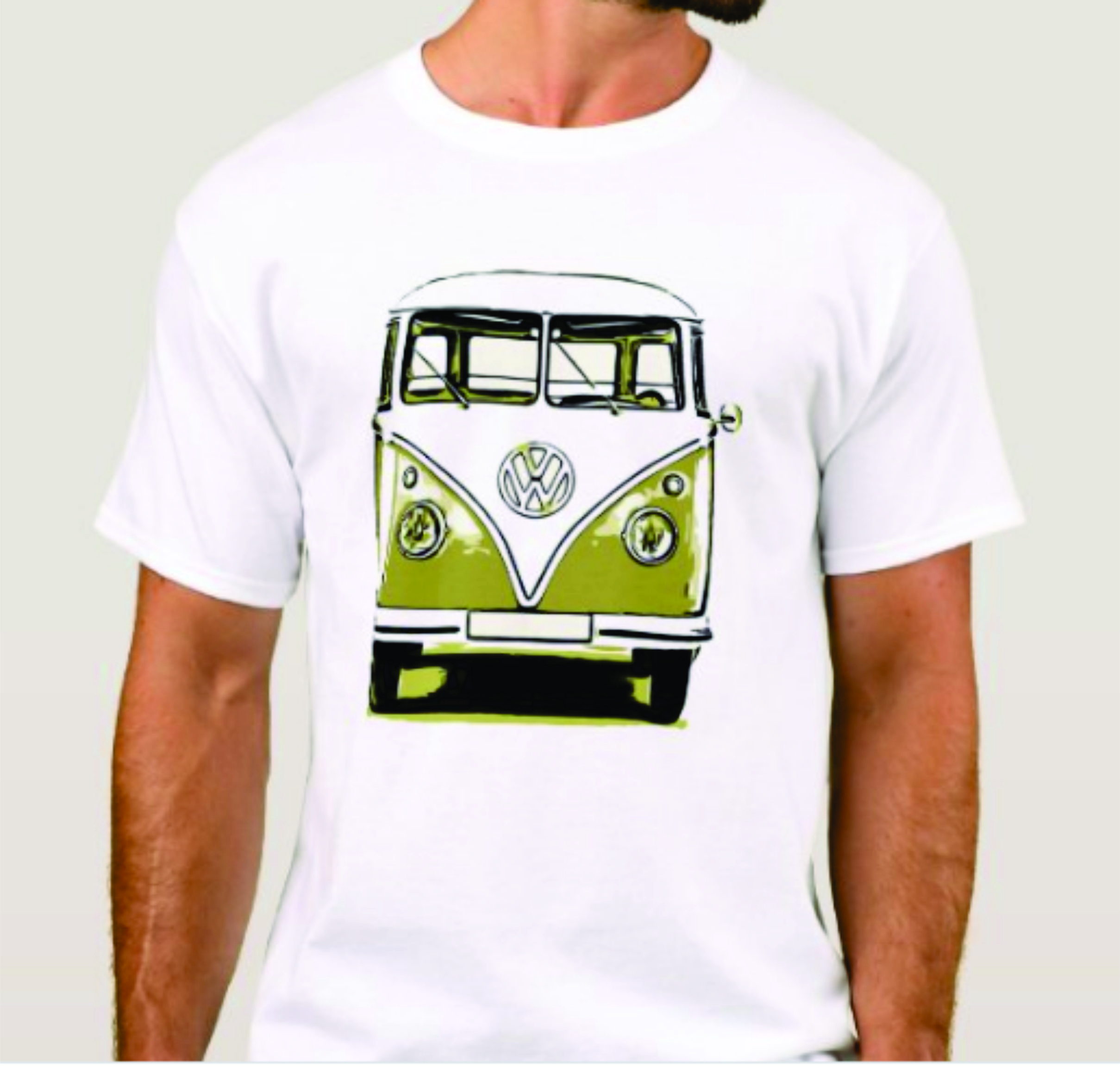 Volkswagen Bus Kombi Camper Art 