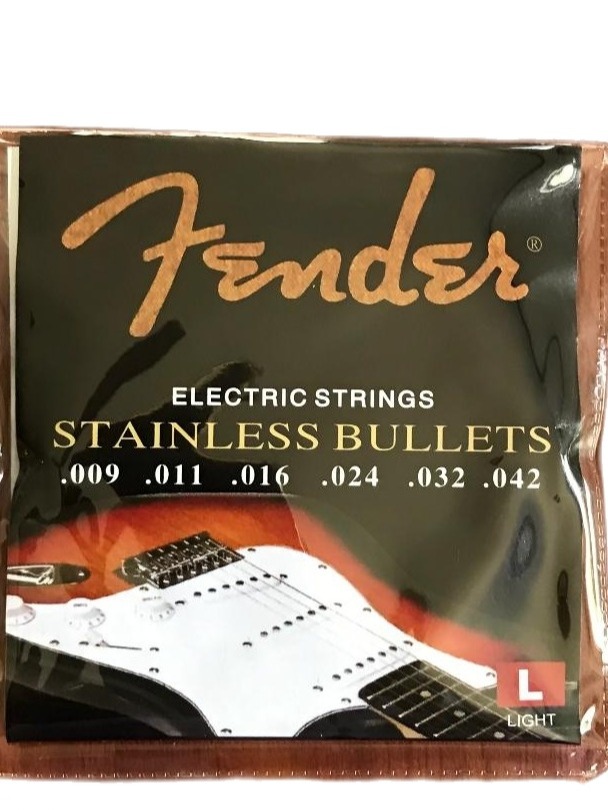 Fender stainless steel deals strings