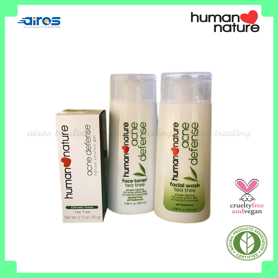 human nature tea tree facial wash