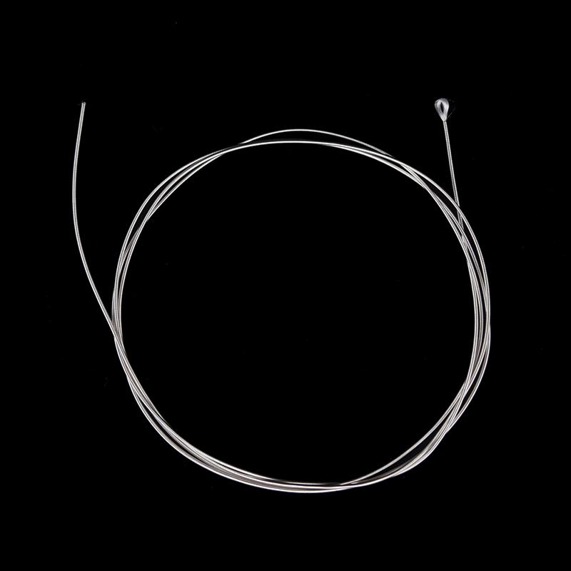 Graceful 6pcs Guitar Strings Nylon Silver Plating Set Super Light for Acoustic Guitar