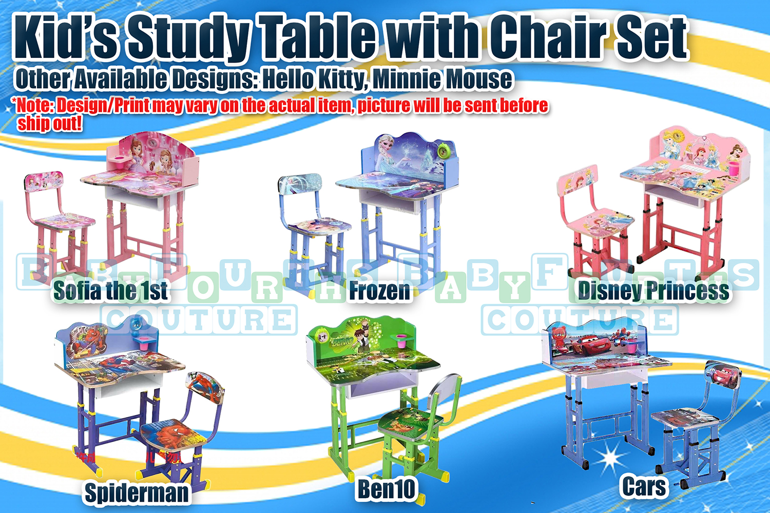 kid activity table