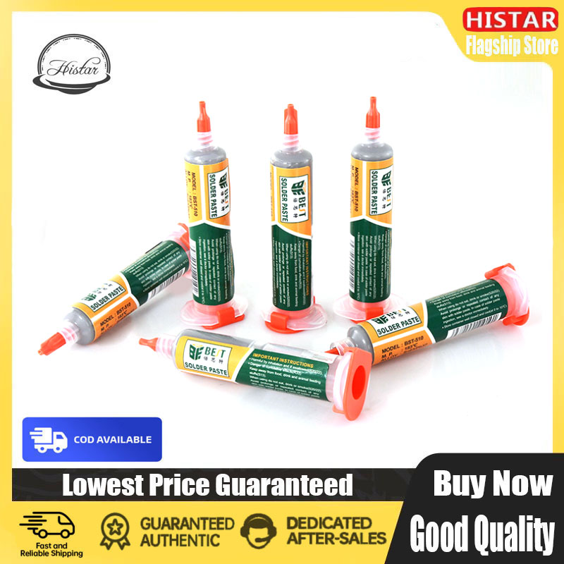 Best BST510 38g solder paste melting point flux solder paste Sn63 Pb37
