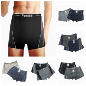 Men's Underwear Soft Ice Silk Boxer Shorts For Men