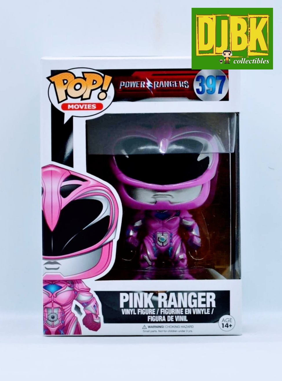 Pink Ranger 397 Vinyl Figur Power Rangers Movie Funko Pop! 
