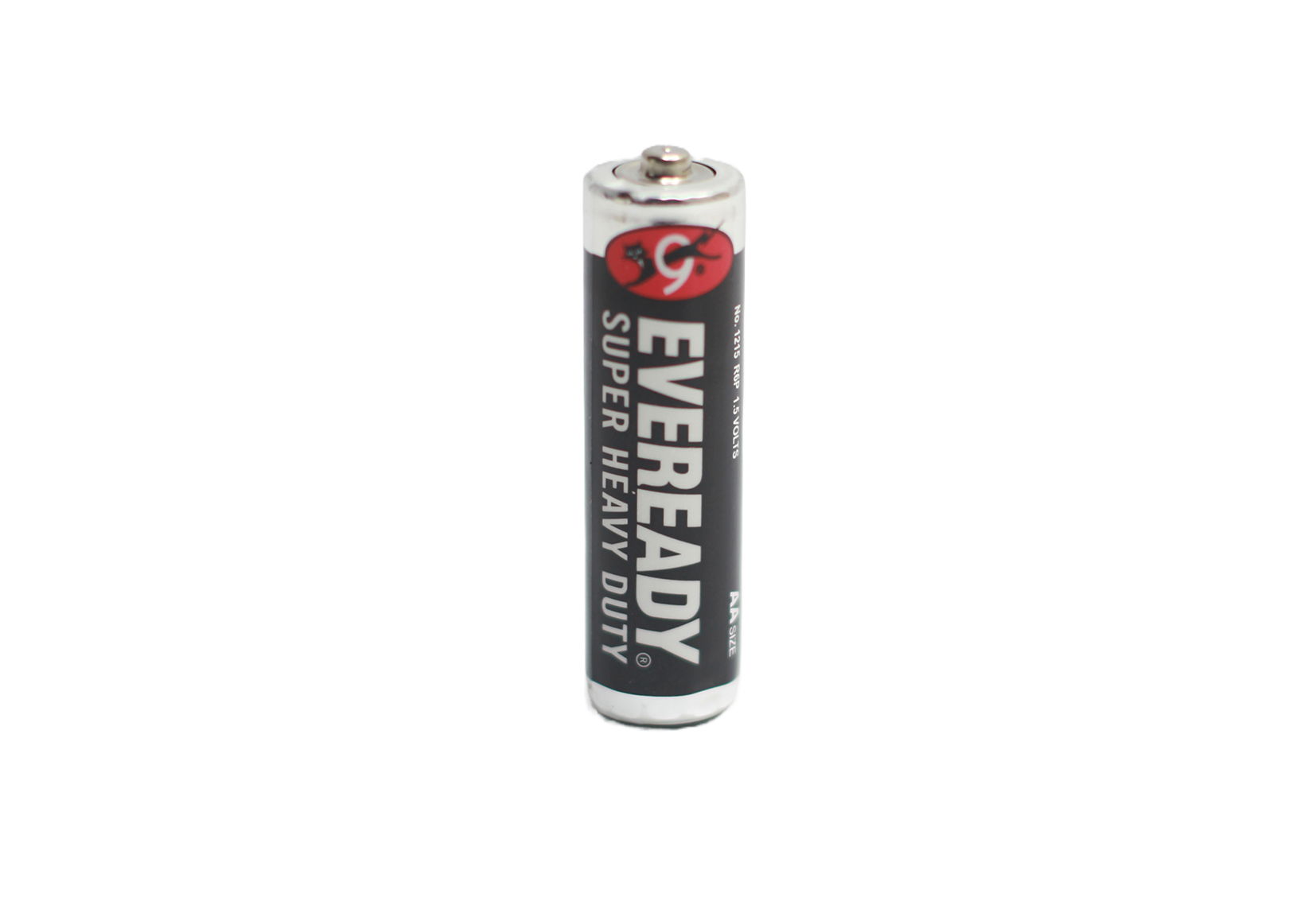 EVEREADY AA BATTERY, DOUBLE A BATTERY SUPER HEAVY DUTY, 1.5V R6P, NO MERCURY ADDED, NON