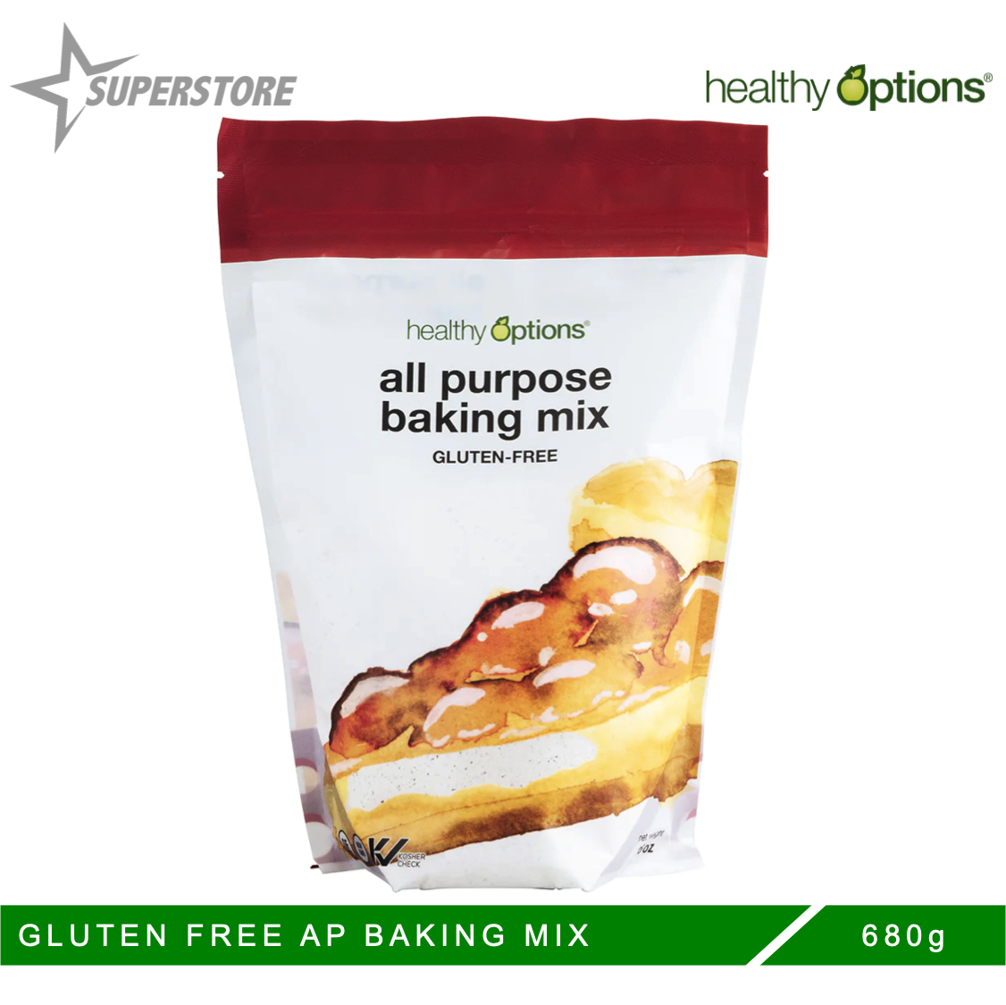 Healthy Options GlutenFree All Purpose Baking Mix 680g Lazada PH