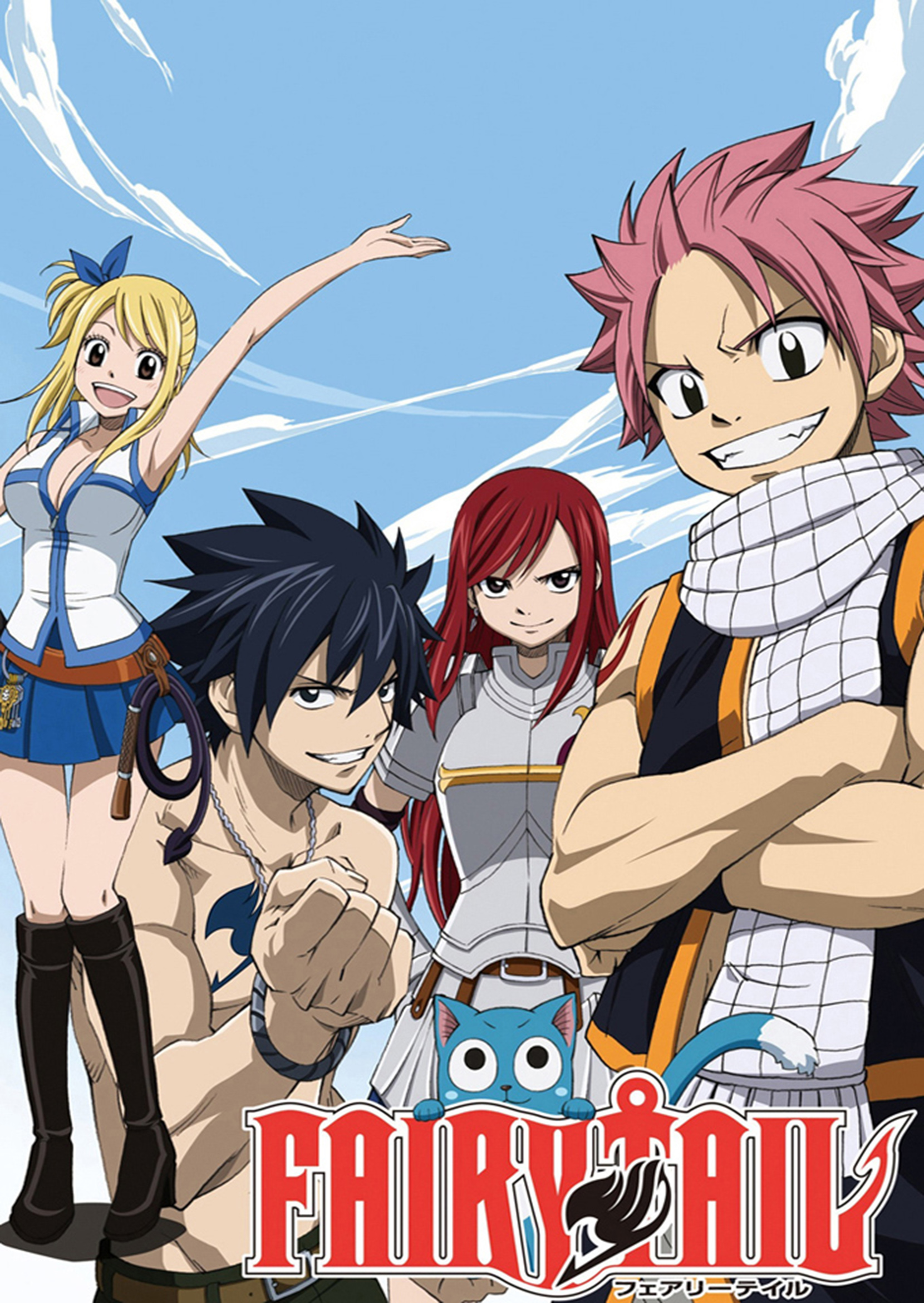 Fairy Tail - Group Plakat, Poster online på Europosters
