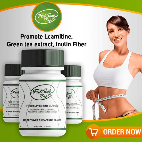 FATSORB Fat Binder Absorber Slimming and Weight Loss Supplement (30