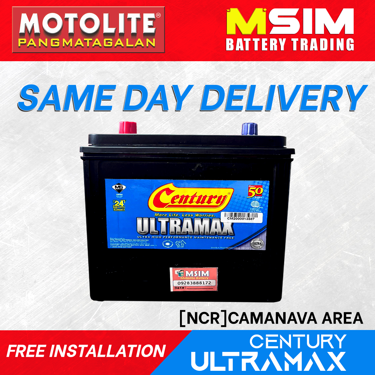 Motolite Century Ultramax Ns40ns602sm3sm3sm Reverse Maintenance Free Carautomotive 8789