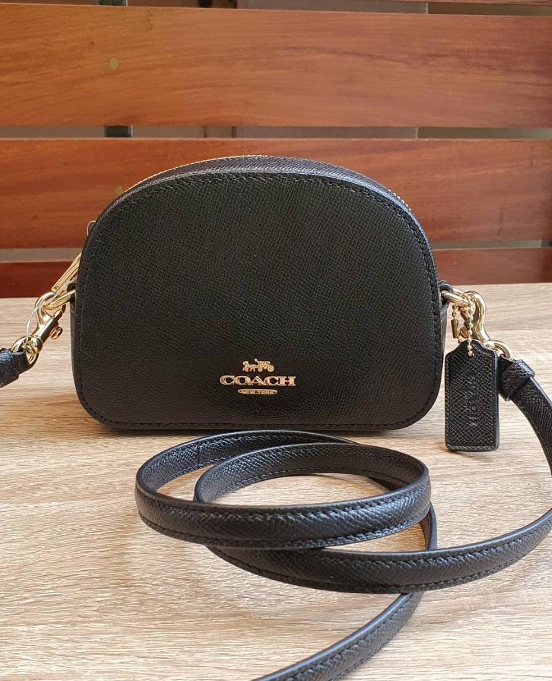 Authentic Coach Mini Serena C2628 Crossbody in Signature Canvas with