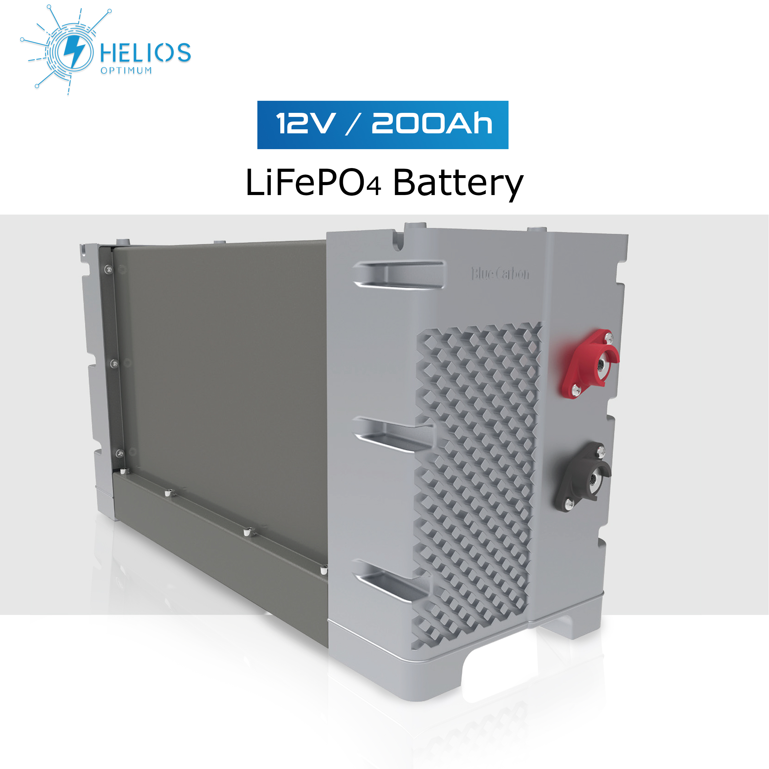 blue carbon lifepo4 battery 48v 200ah