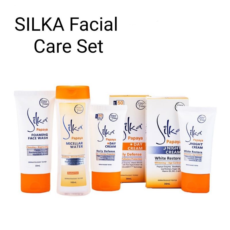 SILKA Facial Skin Care (4pcset) Lazada PH