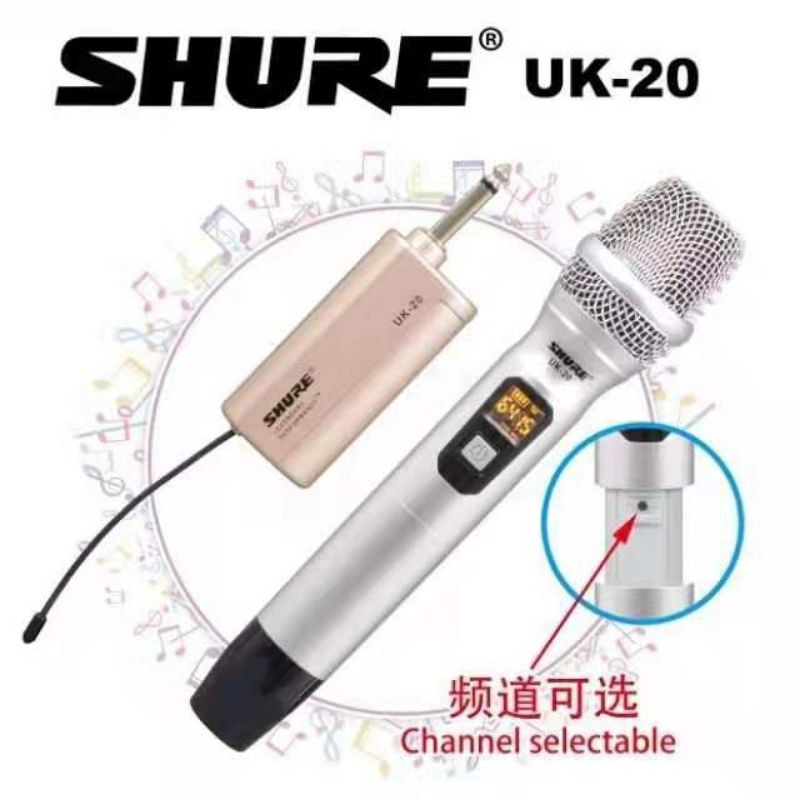 SHURE UK20 universal Microphone set Lazada PH