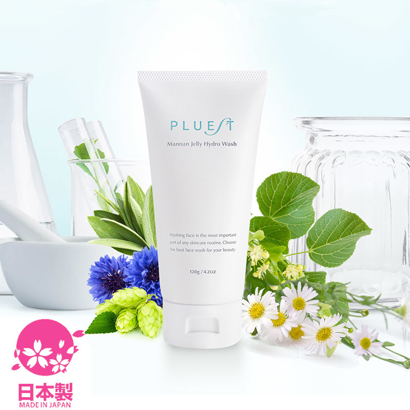 PLUEST Mannan Jelly Hydro Wash 120g, Facial Wash, Facial Cleansers