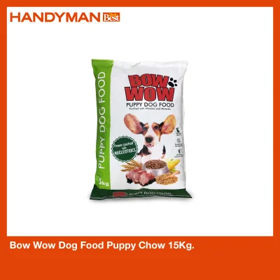Bow Wow Dog Food Puppy Chow 15 Kg.