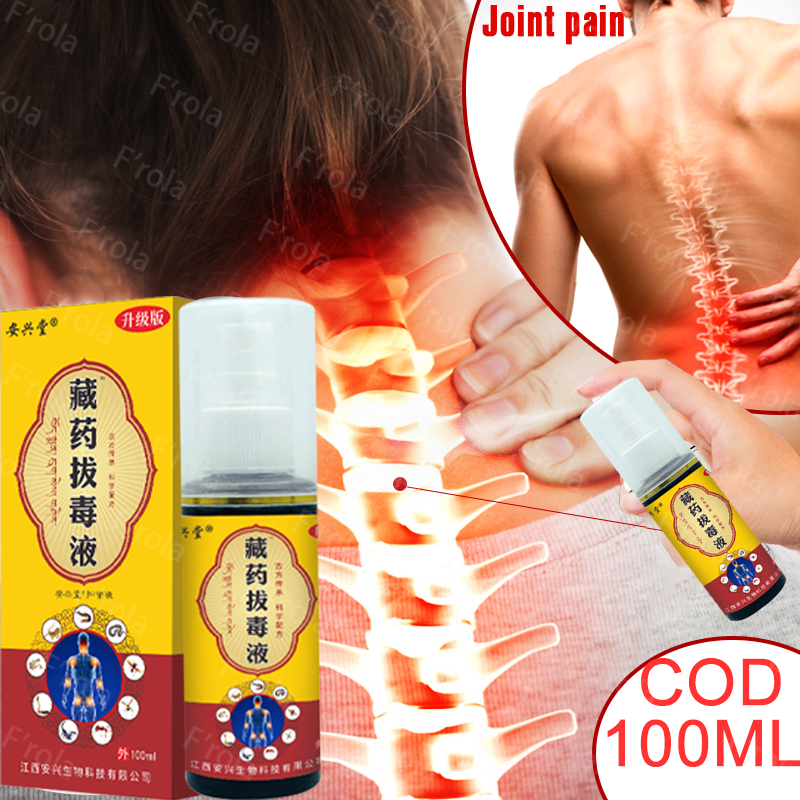 ️Joint Relief Cervical Spine Pain Relief Spray back pain muscle spray