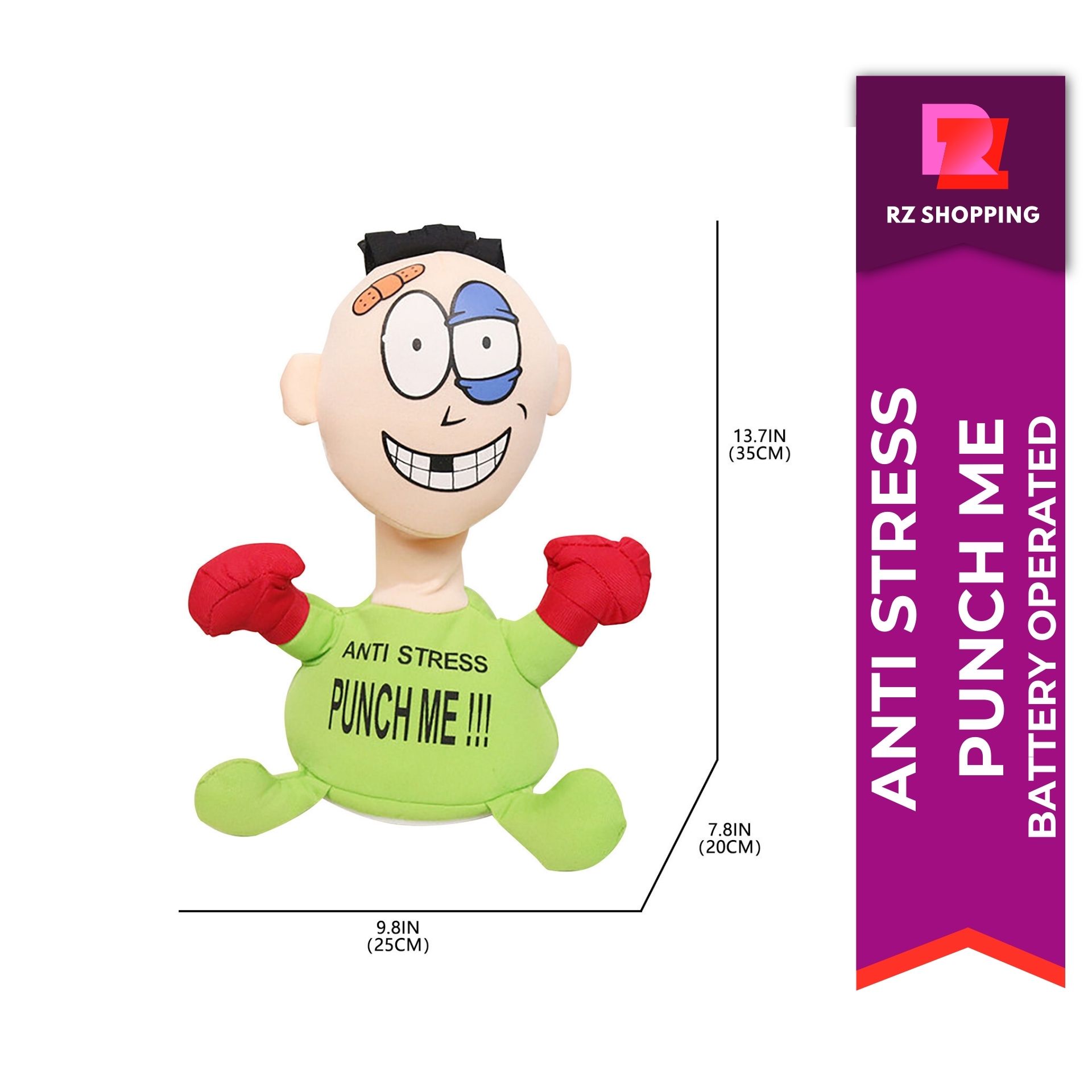 Funny Punch Me Doll Vent Anxiety,Punching Dolls AntiStress Stuffed