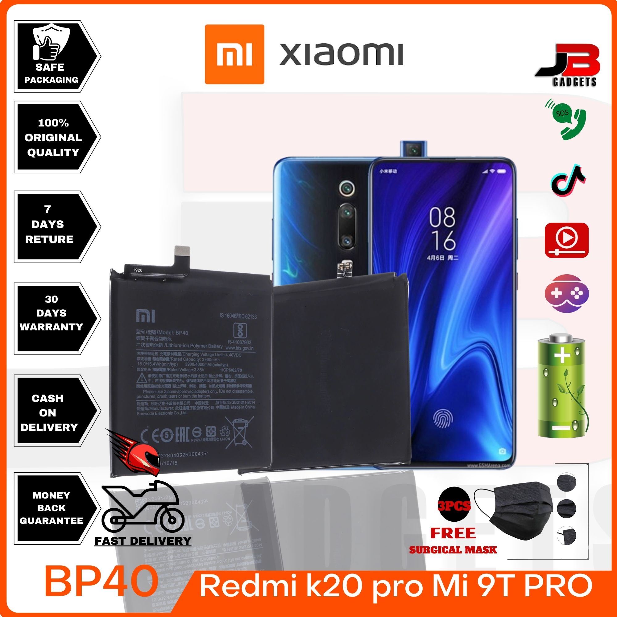 Redmi 9t Battery - Shop Redmi 9t Battery with great discounts and prices  online | Lazada Philippines