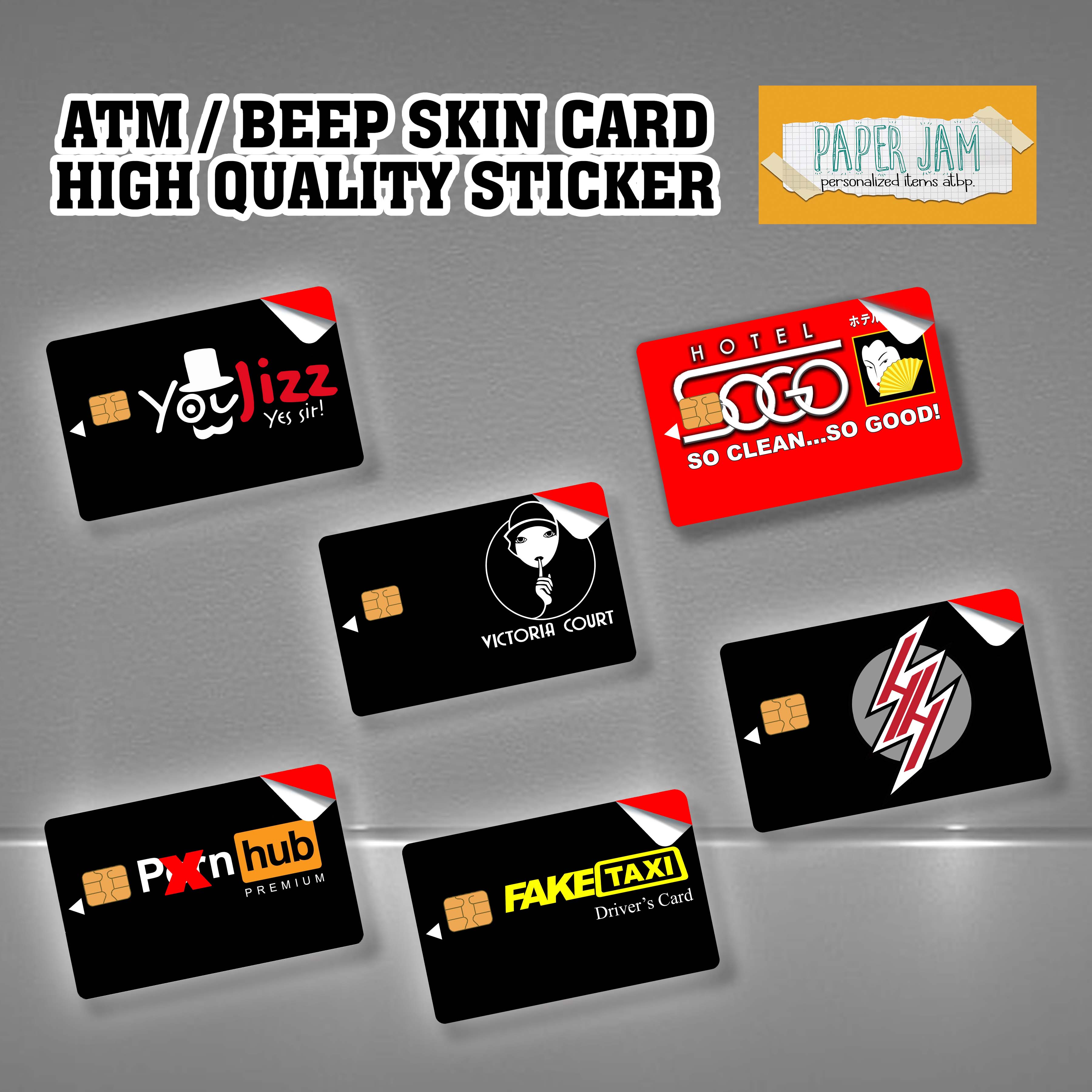 Debit card stickers - .de