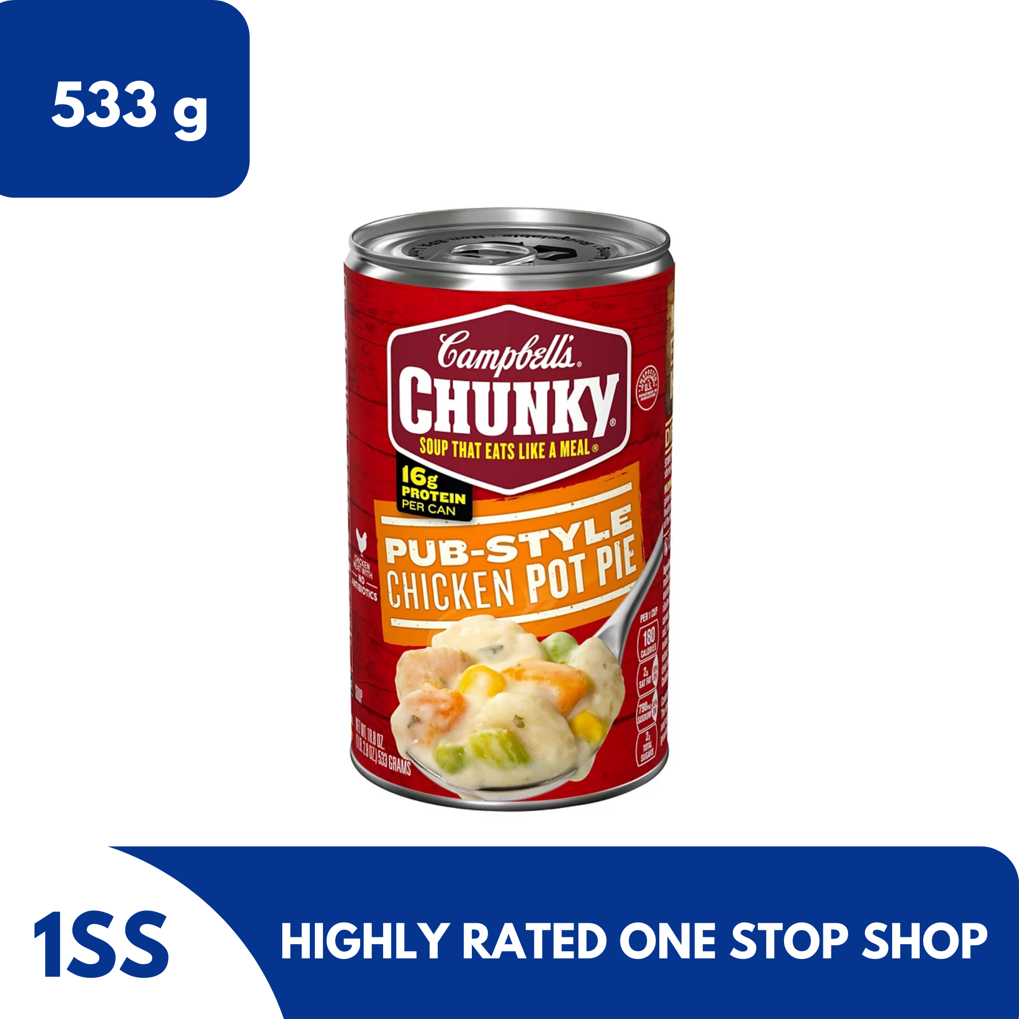 Campbell's PubStyle Chicken Pot Pie, 533g Lazada PH