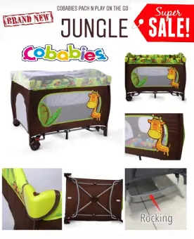 Cobabies Multi Purposes On The Go Pack N Play Crib Lazada Ph