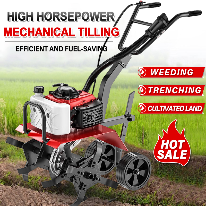 Micro-tiller Outdoor Multi-function Gasoline Small Rotary