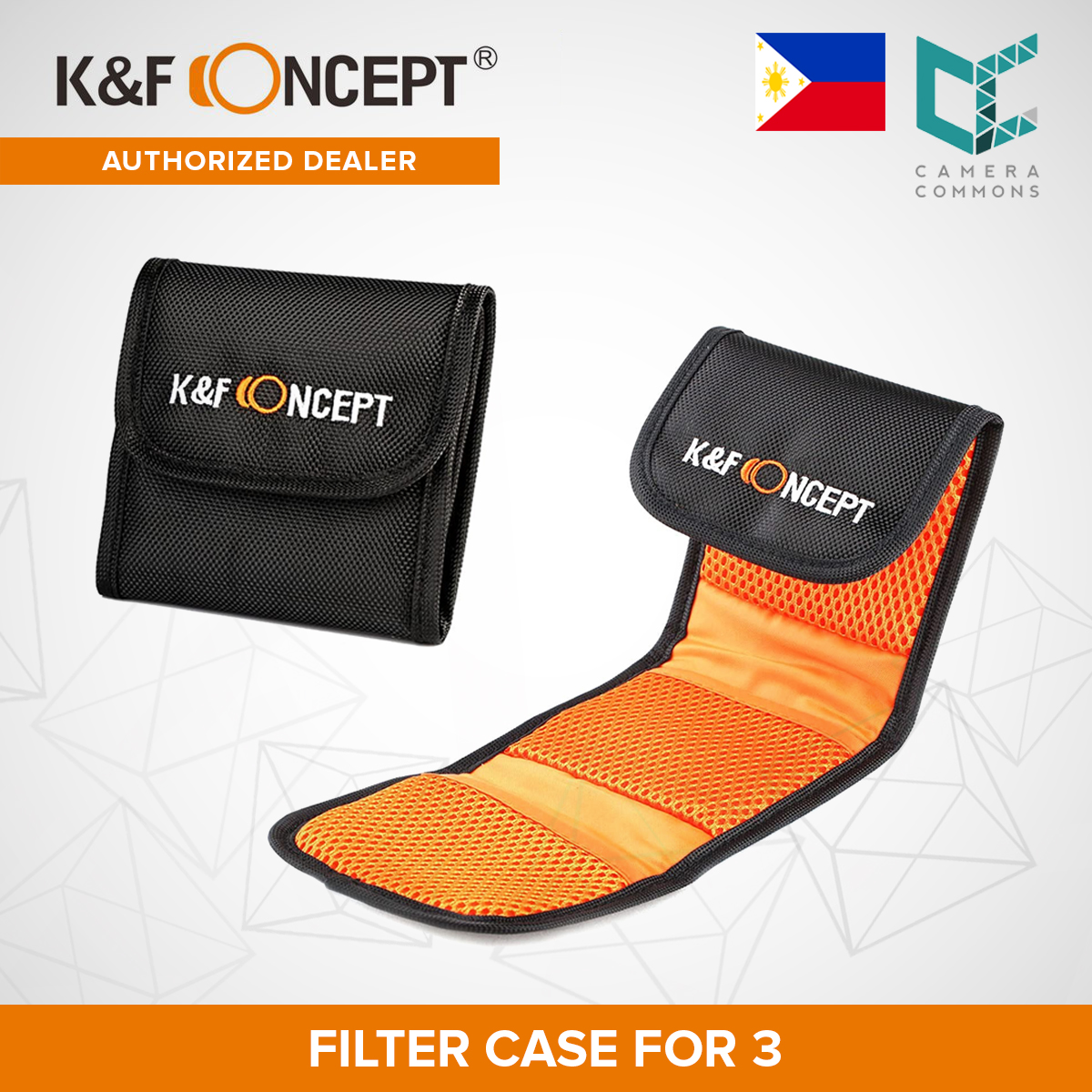 K&F Concept Pocket Lens Filter Bag Pouch Case (Case for 3, Case for 6) Lazada PH