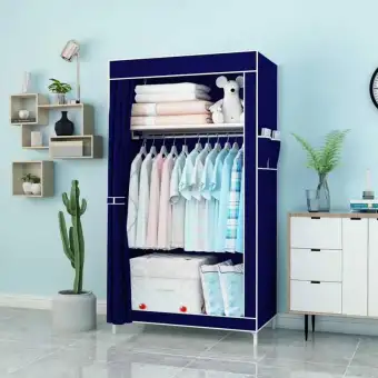 Diy Multi Function Wardrobe Cabinet Closet Lazada Ph