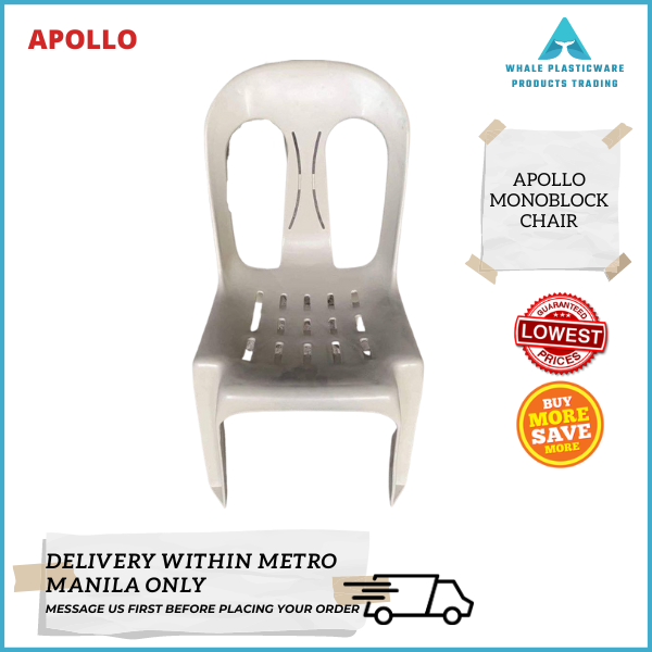 Apollo Monoblock Chair Class B Lazada PH
