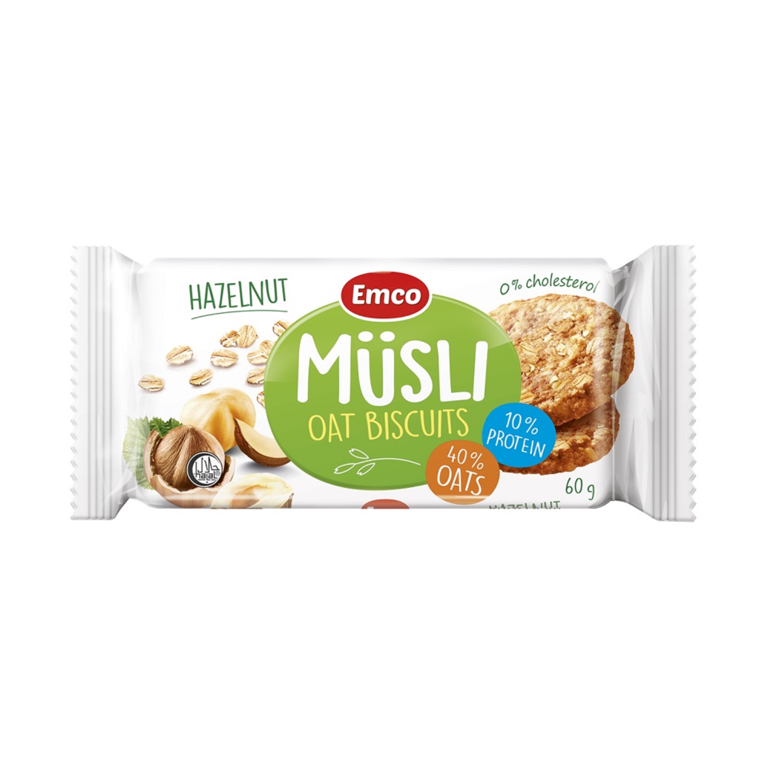 MUSLI Oat Biscuits Hazelnut 60g Lazada PH