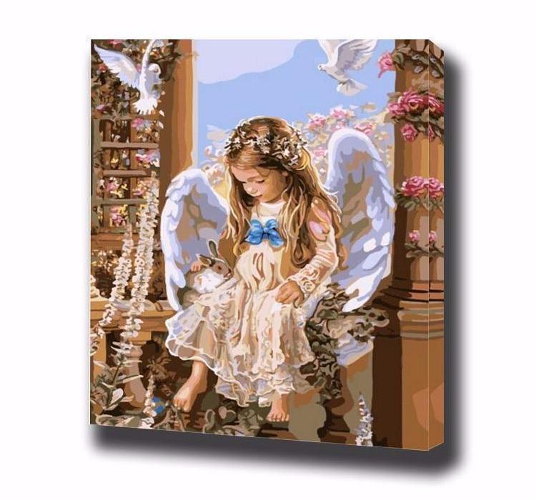 Guardian Angel Vinci Paint by numbers Kit Lazada PH