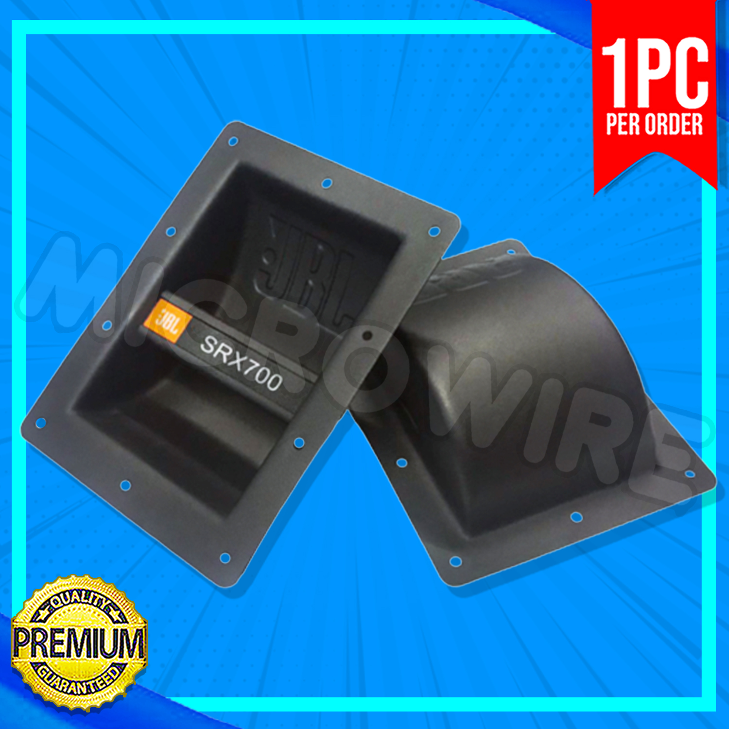 JBL SPEAKER BOX HANDLE METAL BIG BLACK (JBL metal box handle speaker