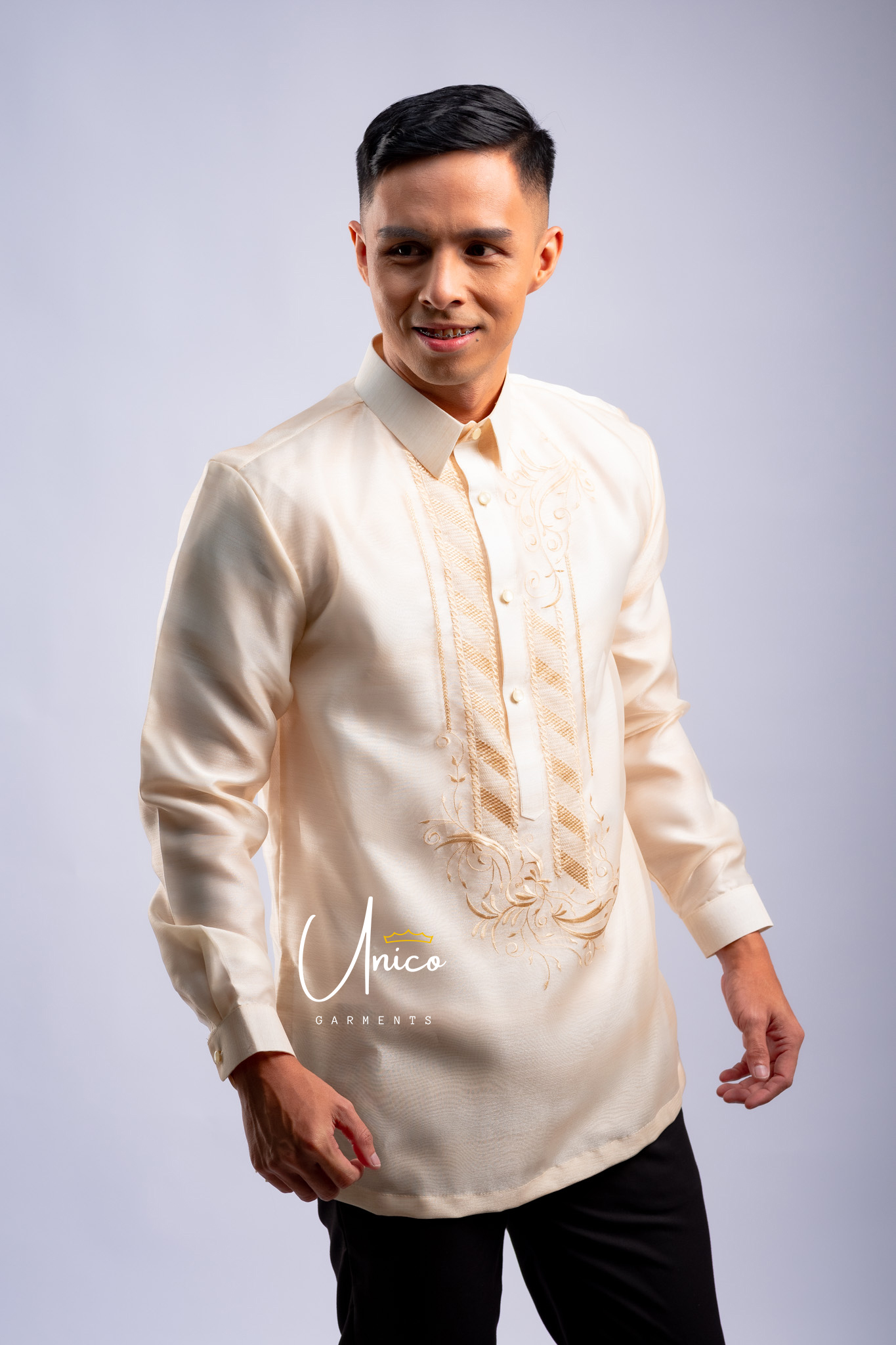 Antonio Classic Barong Tagalog In Cream | lupon.gov.ph