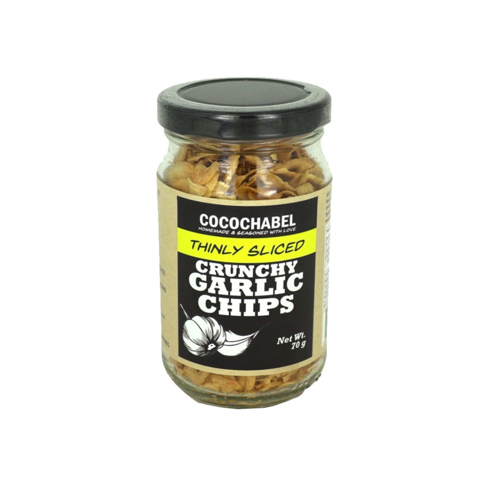 Cocochabel Thinly Sliced Garlic Chips 70g Lazada PH