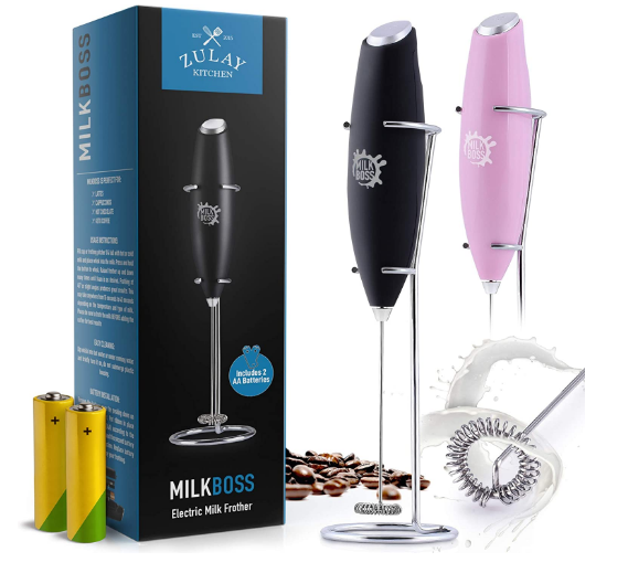 Hand Held Milk Frother Comparison Zulay, Bonsen Kitchen, Elita Pro, Simple  Taste Zulay Titanium 