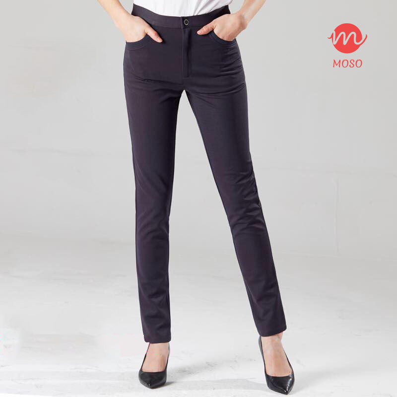 MOSO Classic Plain Design Women's Office Slacks DE382 | Lazada PH