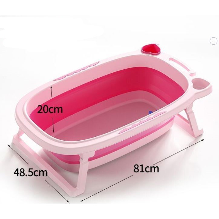 BABA Baby Poratble Foldable Bathtub Babies Infant And Toddlers