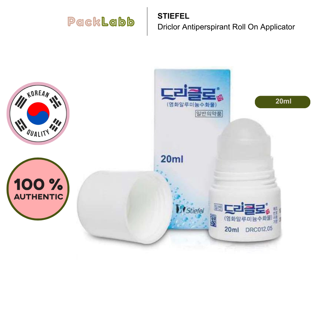 DRICLOR Antiperspirant Deodorant roll on 20ml Stiefel Lazada PH