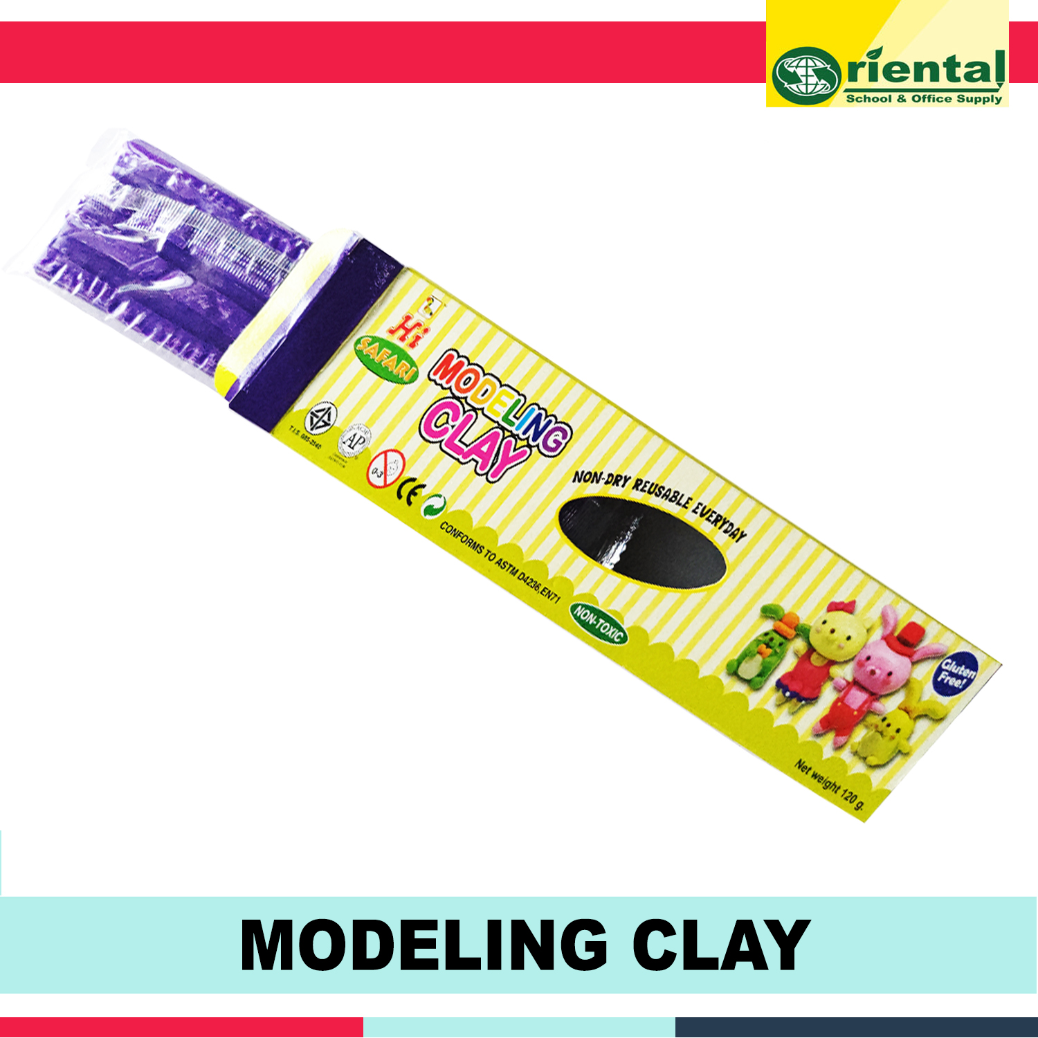 DIY Kid Art Modeling Clay Non Toxic Gluten Free Kids Development