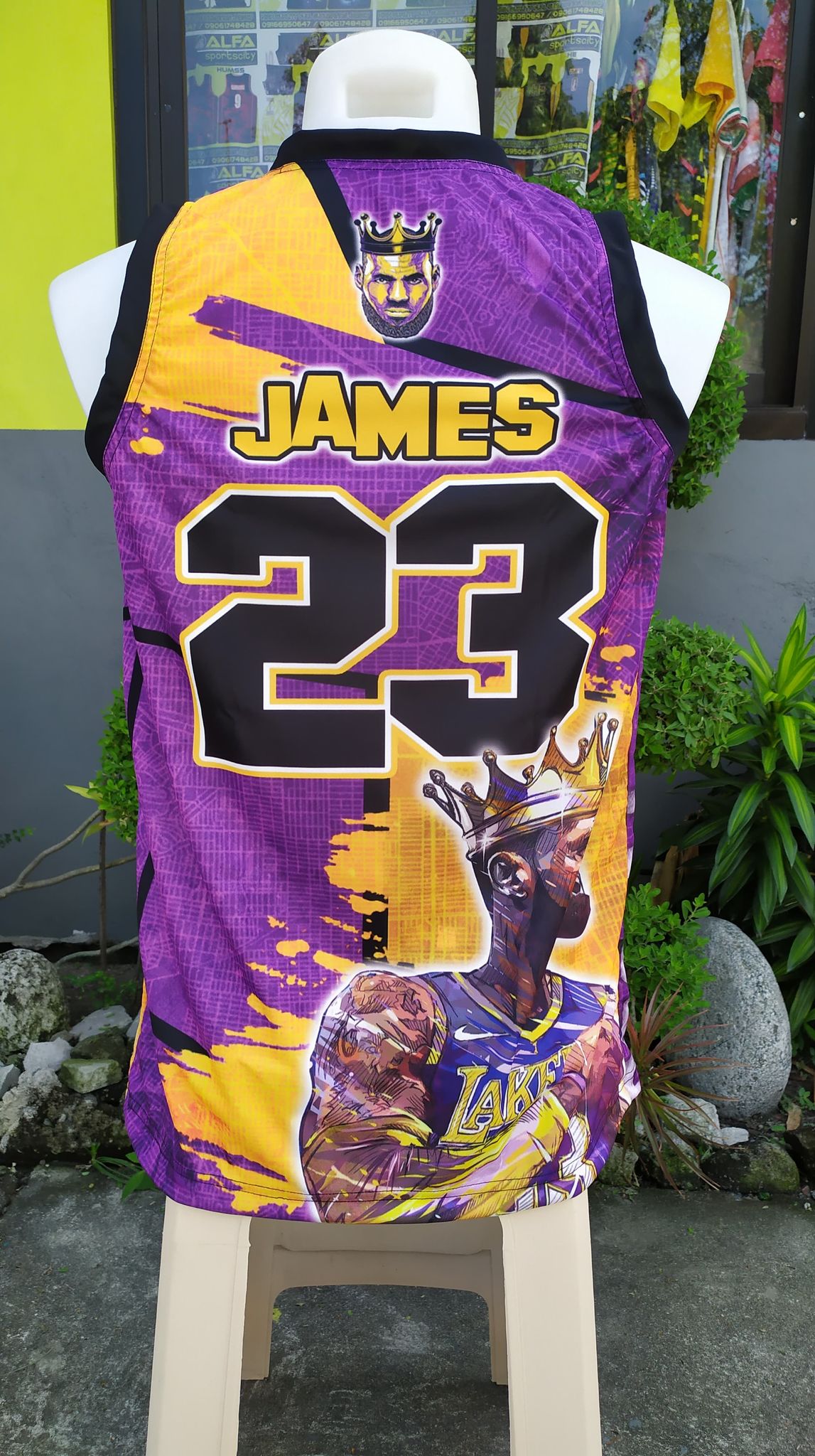 lakers jersey sublimation