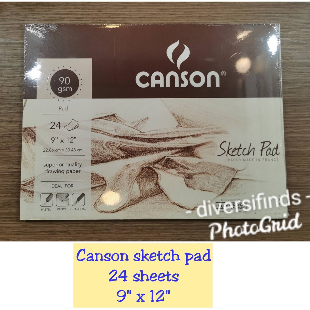 Canson Sketch Pad 90gsm – Pulp and Pigment PH