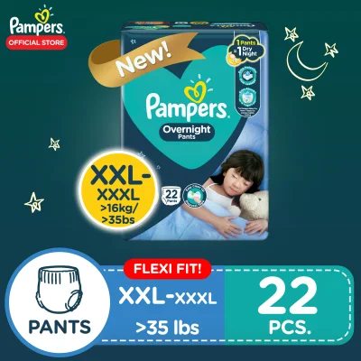 [DIAPER SALE] Pampers Overnight Diaper Pants XXL up to XXXL 22 x 1 pack (22 diapers)