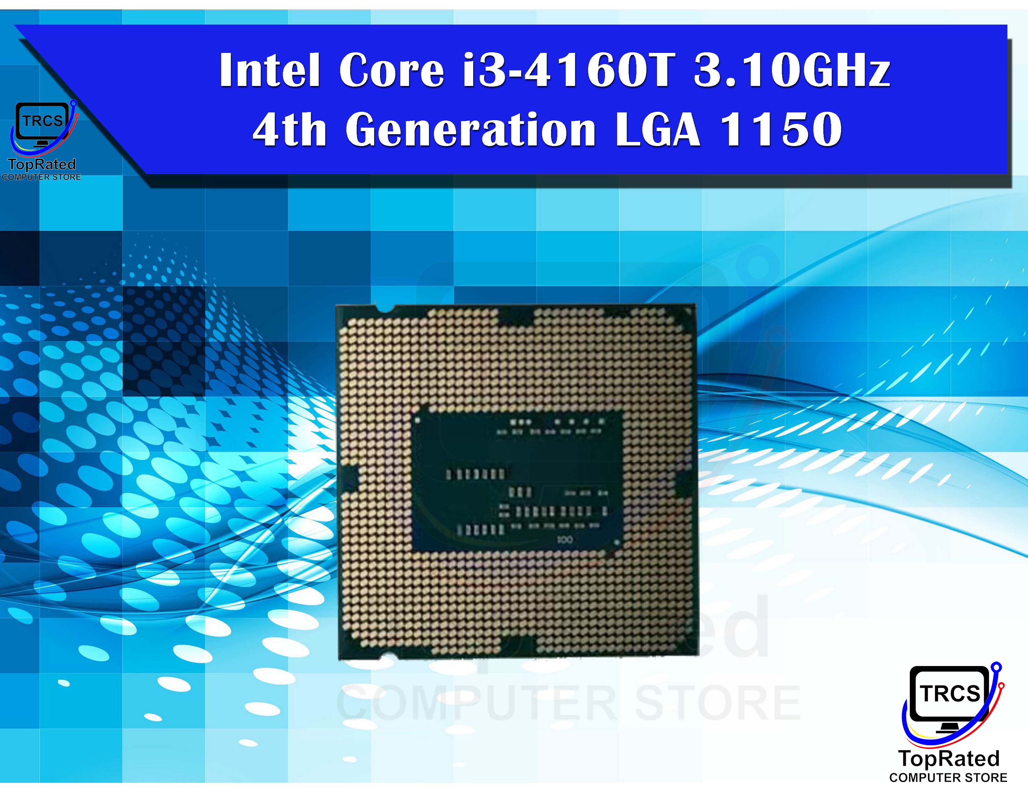 Intel Core i3-4160T 4th Gen Processor Socket LGA 1150 (Used)