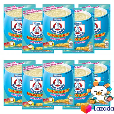 Bear Brand Busog Lusog Milk Yummy 28g 10 packs