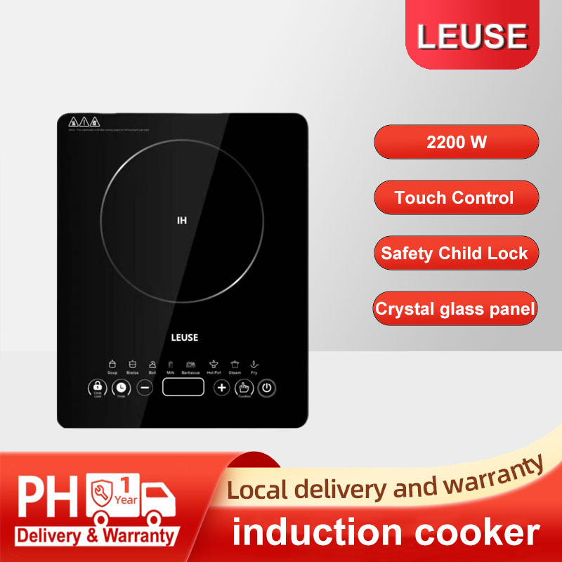 LEUSE Induction Cooker 2200W Inverter Stove Multiple Functions