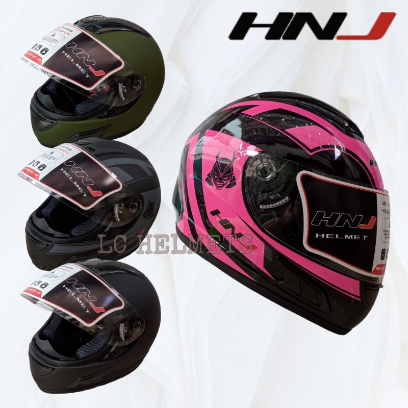 hnj pink helmet