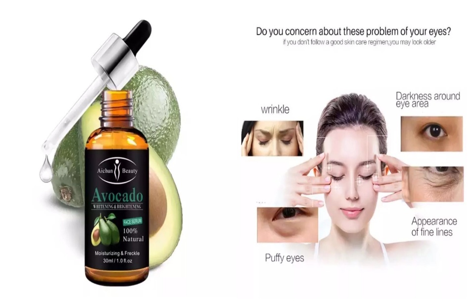 avocado face serum