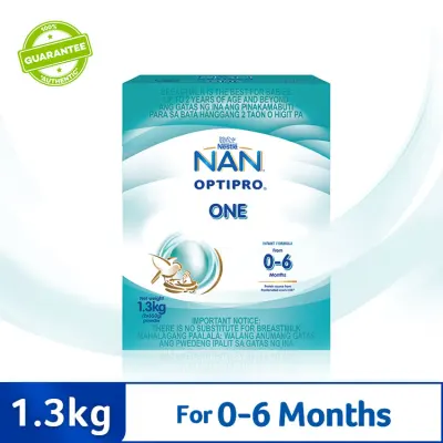 NAN® OptiPro® One Infant Formula For 0-6 Months 1.3kg